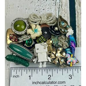 Bling Western Belt Buckle: Upcycled Art Deco Cowgirl Buckle